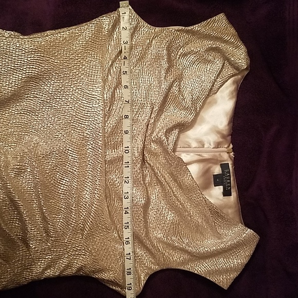 Stunning Gold metallic dress - Picture 2 of 7